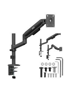 Ergo Office Uchwyt / Wieszak Na Monitor, 17"-32", 1-10Kg, Czarny Mat, Max. Vesa 100X100 Er-691 B