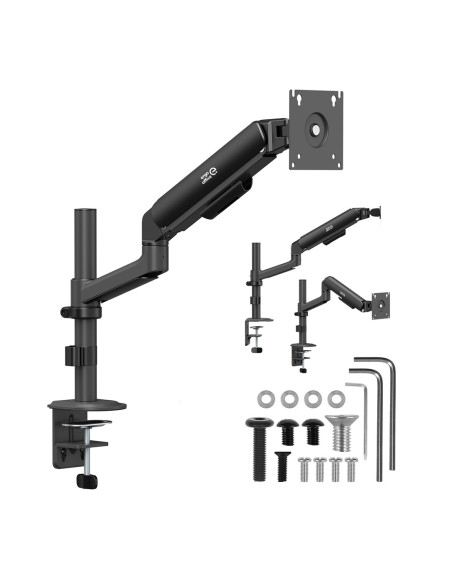Ergo Office Uchwyt / Wieszak Na Monitor, 17"-32", 1-10Kg, Czarny Mat, Max. Vesa 100X100 Er-691 B
