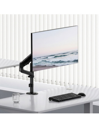 Ergo Office Uchwyt / Wieszak Na Monitor, 17"-32", 1-10Kg, Czarny Mat, Max. Vesa 100X100 Er-691 B