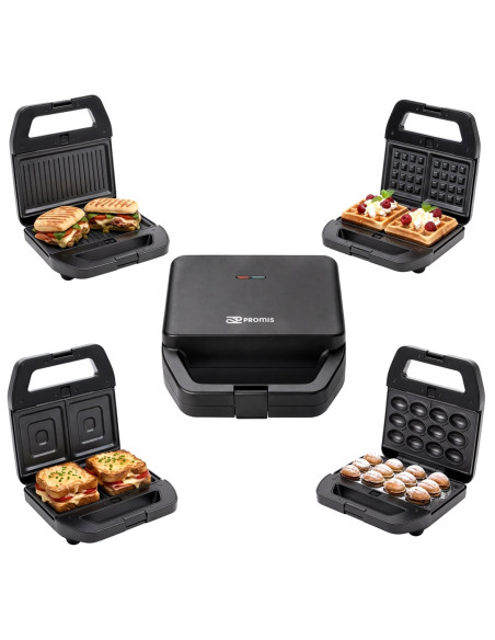 Promis Opiekacz 4 W 1 Melto / Sandwich, Ciastka Or