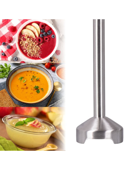 Eldom Blender Wielofunkcyjny Bl250 Vexi 800W Czarno-Srebrny Metalowa Końcówka Do Rozdrabniania, Pojemnik Z Nożem Siekającym O
