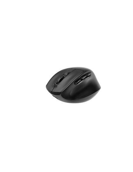 Gembird Bezprzewodowa, Ergonomiczna Mysz Tri Mode (2.4G + Bt + Usb) 2400 Dpi, 9 Przycisków, Czarna
