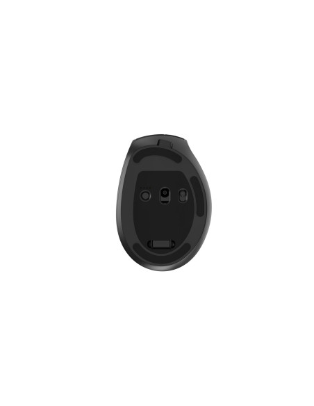 Gembird Bezprzewodowa, Ergonomiczna Mysz Tri Mode (2.4G + Bt + Usb) 2400 Dpi, 9 Przycisków, Czarna