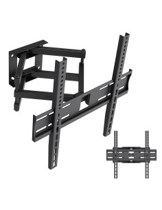 Maclean Uchwyt Wieszak Do Tv Uchwyt Wieszak Do Tv 32-70''Max Vesa 400X400, 32-70", Do 40Kg, Czarny, Reg. Pochyłu +12°~-12° I
