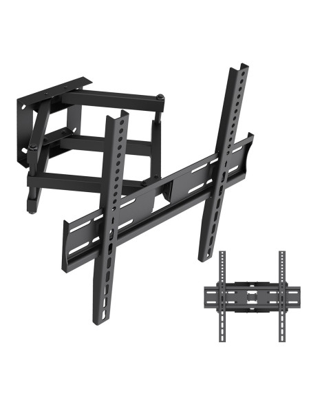 Maclean Uchwyt Wieszak Do Tv Uchwyt Wieszak Do Tv 32-70''Max Vesa 400X400, 32-70", Do 40Kg, Czarny, Reg. Pochyłu +12°~-12° I