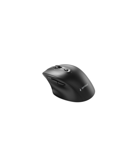 Gembird Mysz Bezprzewodowa Dual-Mode (2.4G + Bt) 2400 Dpi, 6 Przycisków, Kolor Czarny