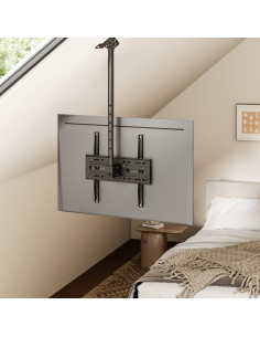 Maclean Uchwyt / Wieszak Sufitowy Dla Tv, Max. Obciążenie 50Kg, 37-75", Max Vesa 400X400 Mc-175
