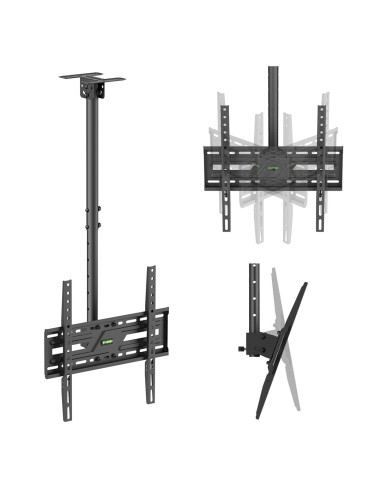 Maclean Uchwyt / Wieszak Sufitowy Dla Tv, Max. Obciążenie 50Kg, 37-75", Max Vesa 400X400 Mc-175
