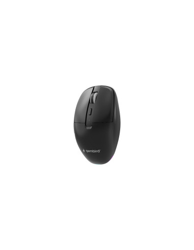 Gembird Mysz Bezprzewodowa Dual-Mode (2.4G + Bt) 1600 Dpi, 6 Przycisków, Kolor Czarny