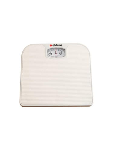 Eldom Mechaniczna Waga Łazienkowa Br2016B Biała Do 130 Kg
