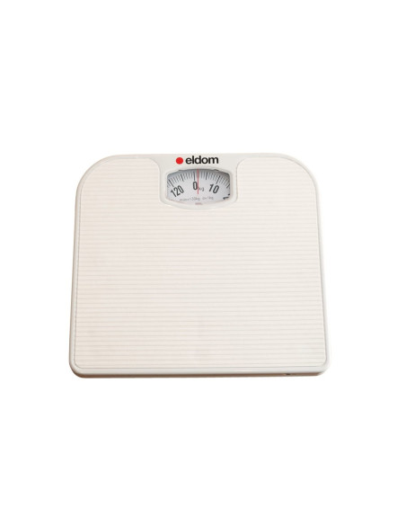 Eldom Mechaniczna Waga Łazienkowa Br2016B Biała Do 130 Kg