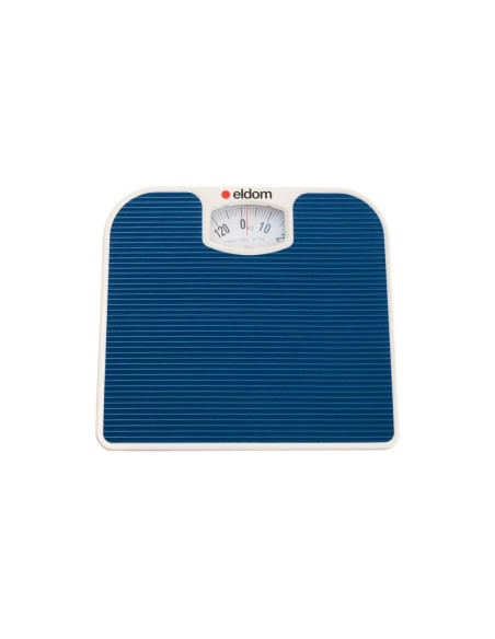 Eldom Mechaniczna Waga Łazienkowa Br2016N Niebieska Do 130 Kg