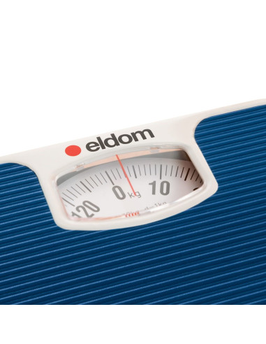 Eldom Mechaniczna Waga Łazienkowa Br2016N Niebieska Do 130 Kg