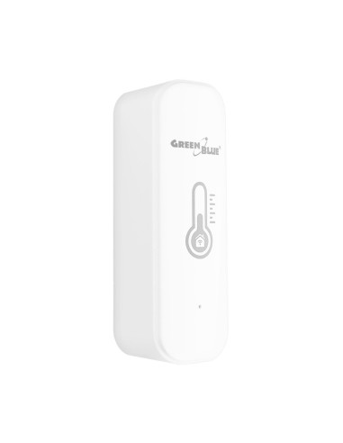 Greenblue Czujnik Temperatury I Wilgotności Wifi, Android/Ios/Alexa/Google Home, 3.0V Dc, Lr03X2 Gb737