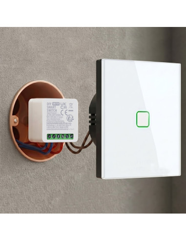 Greenblue Przekaźnik Wifi Dopuszkowy, Android/Ios/Alexa/Google Home,100-240V Ac, 50/60Hz, Max.16A, Dla Led 150W Gb739