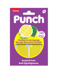 Zmywak Vileda Punch Elastyczny Cytryna 1 Szt. 2