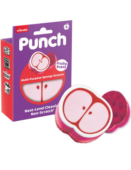 Zmywak Vileda Punch Uniwersalny Jabłko 1 Szt.