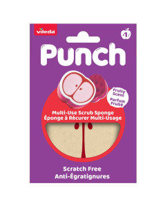 Zmywak Vileda Punch Uniwersalny Jabłko 1 Szt. 2