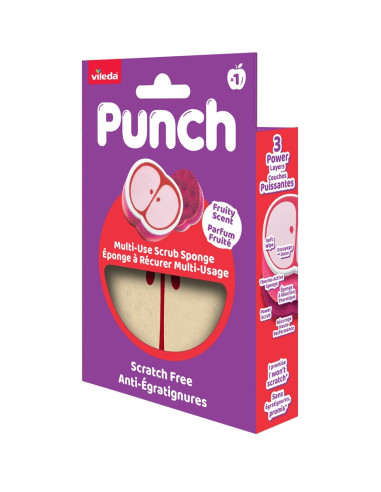 Zmywak Vileda Punch Uniwersalny Jabłko 1 Szt.
