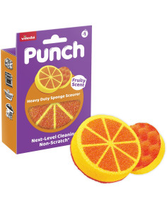 Zmywak Vileda Punch Mocny Pomarańcza 1 Szt.