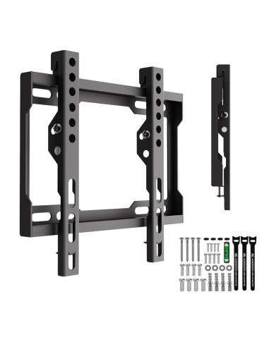 Maclean Uchwyt Wieszak Do Tv 13-43'' Uchwyt / Wieszak Do Tv Maclean, Max Vesa 200X200, 13-43", Do 45Kg, Czarny, Reg. Pochyłu
