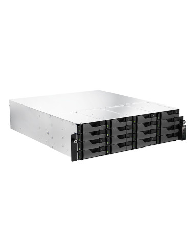 Asustor Lockerstor 16R Pro Gen2 Nas Desktop Amd Ryzen™ 7 7745 16 Gb Ddr5 0 Tb Czarny, Stal