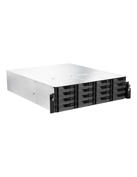 Asustor Lockerstor 16R Pro Gen2 Nas Desktop Amd Ryzen™ 7 7745 16 Gb Ddr5 0 Tb Czarny, Stal