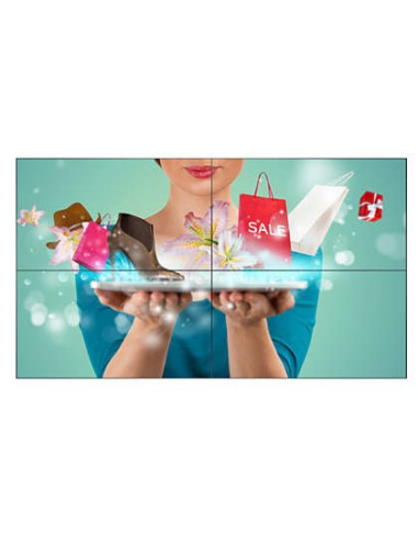 Philips Signage Solutions 49Bdl2105X/00 Signage Display 123,2 Cm (48.5") Ips 500 Cd/M2 Full Hd Czarny 24/7