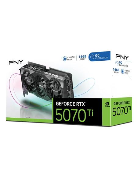 Pny Geforce Rtx 5070 Ti Oc Nvidia 16 Gb Gddr7