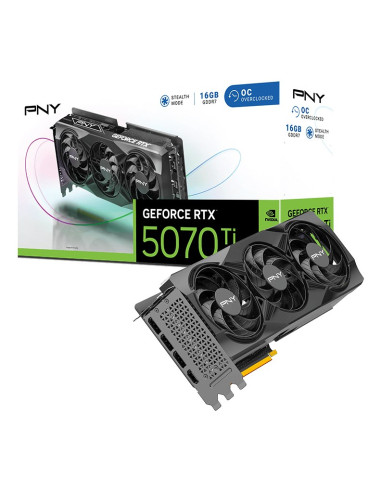 Pny Geforce Rtx 5070 Ti Oc Nvidia 16 Gb Gddr7