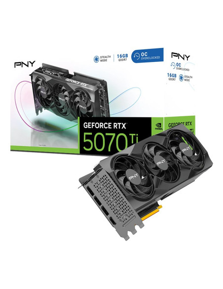Pny Geforce Rtx 5070 Ti Oc Nvidia 16 Gb Gddr7