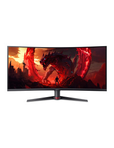 Acer Nitro Xz3 Nitro Xz403Ckr Bmiiphuzx Monitor Komputerowy 100,8 Cm (39.7") 5120 X 2160 Px Wuhd Led Czarny