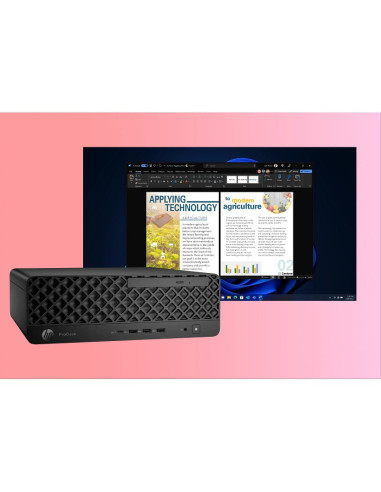 Hp Prodesk 4 Sff G1I Ai Pc Intel Core Ultra 5 225 16 Gb Ddr5-Sdram 512 Gb Ssd Windows 11 Pro Czarny