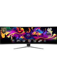 Msi Mpg 491Cqpde Qd-Oled Monitor Komputerowy 124,5 Cm (49") 5120 X 1440 Px Dqhd Czarny 2