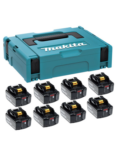 Makita Akumulator 18V 6,0Ah Li Bl1860B /8Szt. ...