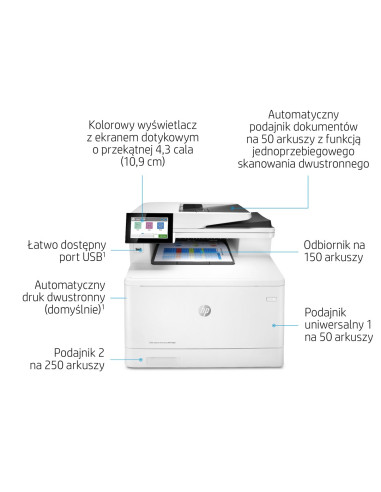 Drukarka Hp Color Laserjet Enterprise M480F