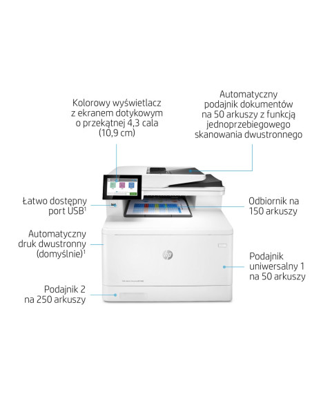 Drukarka Hp Color Laserjet Enterprise M480F