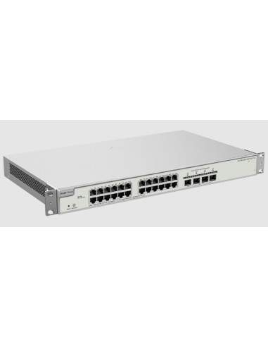 Ruijie Networks Rg-Nbs3200-24Gt4Xs-P-V2 Przełącznik Sieciowy Zarządzany L2+ Gigabit Ethernet (10/100/1000) Obsługa Poe Szary