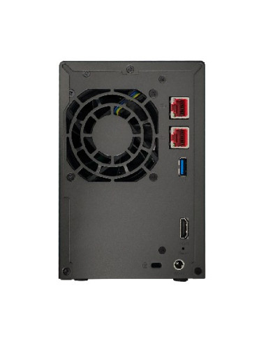 Asustor Lockerstor 2 Gen2 + (As6702T V2) Nas Desktop Intel® Celeron® N5105 4 Gb Ddr4 0 Tb Adm Czarny