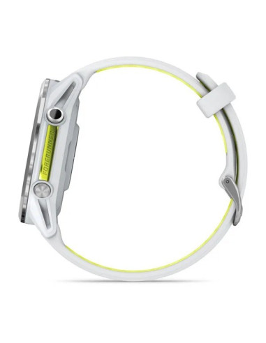 Zegarek Sportowy Garmin Forerunner 970 3,56Cm 1.4" Amoled Cyfrowy 454X454Px Ekran Dotykowy Wi-Fi Gps Biały