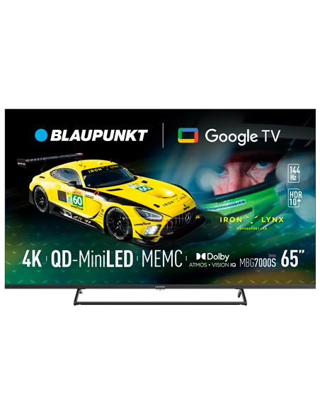 Blaupunkt Mini Led Tv | 65Mbg7000S | 65 | Smart Tv | Google Tv | Black
