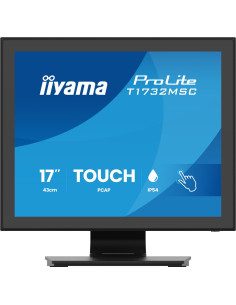 Iiyama Prolite T1732Msc-B2S Monitor Komputerowy 43,2 Cm (17") 1280 X 1024 Px Sxga Led Ekran Dotykowy Czarny