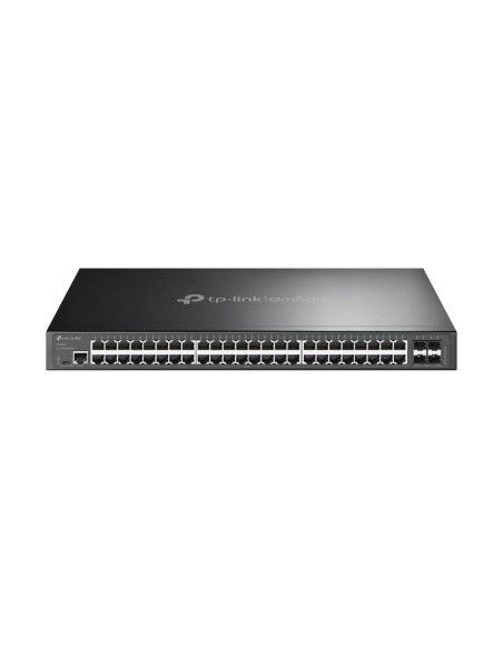 Tp-Link Omada Sg3452X Łącza Sieciowe Zarządzany L2+ Gigabit Ethernet (10/100/1000) 1U Czarny
