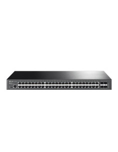 Tp-Link Omada Sg3452X Łącza Sieciowe Zarządzany L2+ Gigabit Ethernet (10/100/1000) 1U Czarny 2