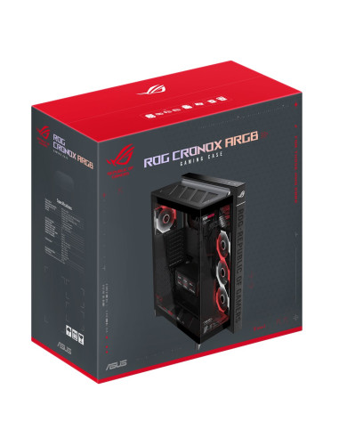 Obudowa Asus Rog Cronox Gr801 Curve Tg Argb Black