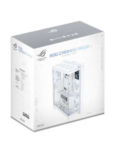 Obudowa Asus Rog Cronox Gr801 Curve Tg Argb White
