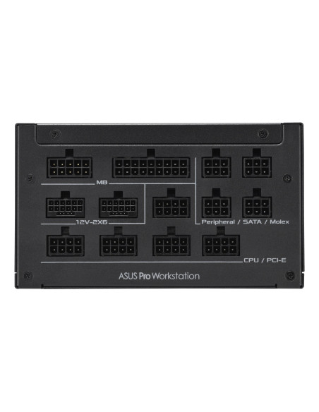 Asus Pro Ws 1600W Platinum Moduł Zasilaczy 20+4 Pin Atx Atx Czarny