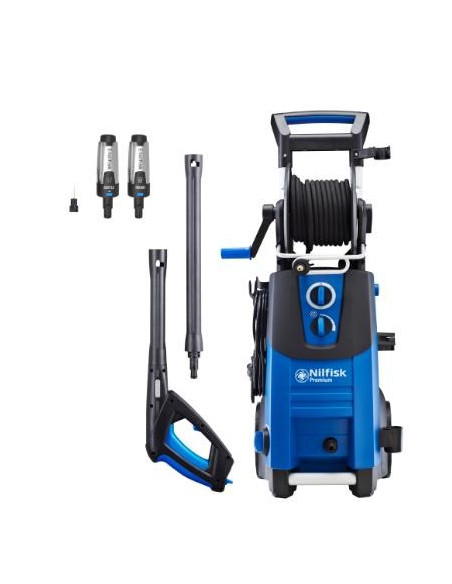 Nilfisk Premium 180-10 Eu Myjka Ciśnieniowa Wyprostowany Prąd Elektryczny 610 L/H 2900 W Niebieski, Czarny