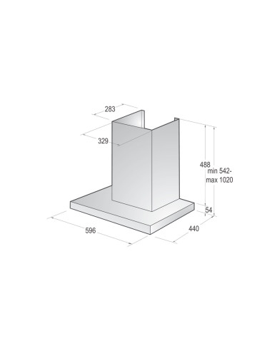 Okap Gorenje Wht66236B