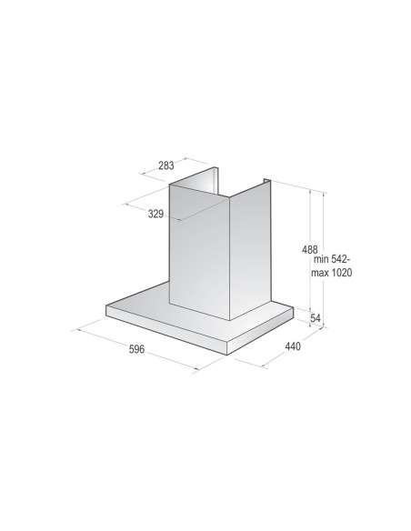 Okap Gorenje Wht66236B